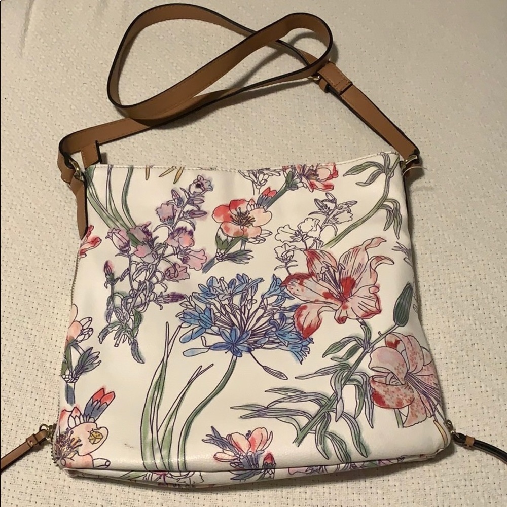 Apt. 9 Floral Print Crossbody Bag